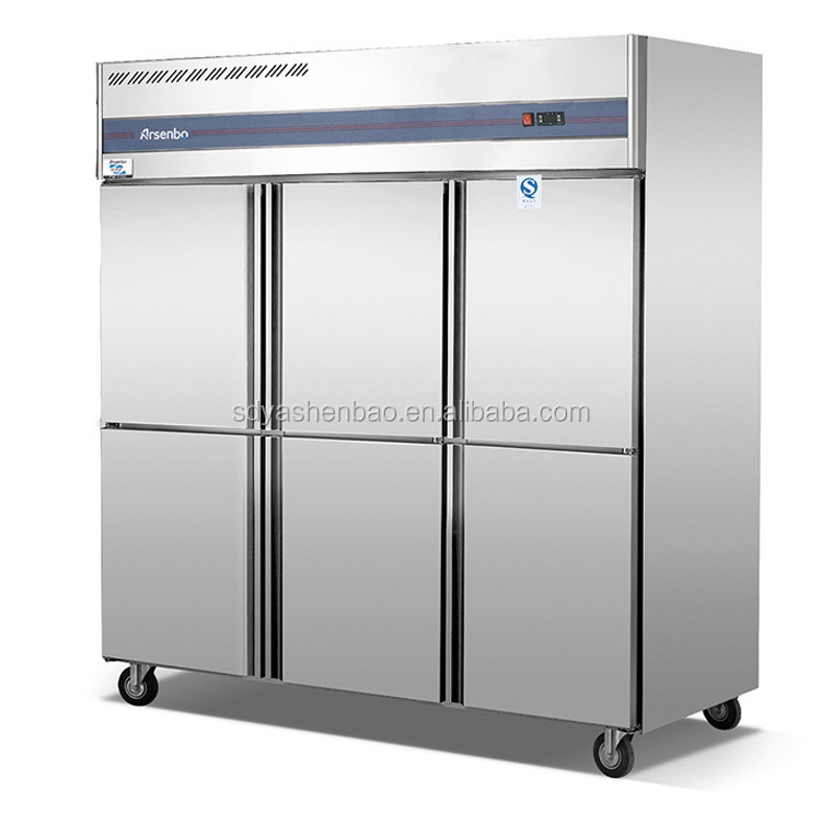 Practical Kitchen Fridge Freezer Multiclimate Upright Two Door